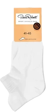 Sport Ankle Socks X2 White 41-45
