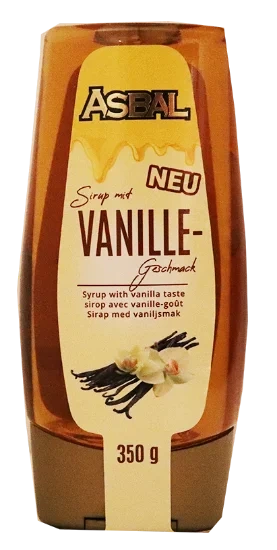 Honning Sirup M/Vanilje Aroma 350g