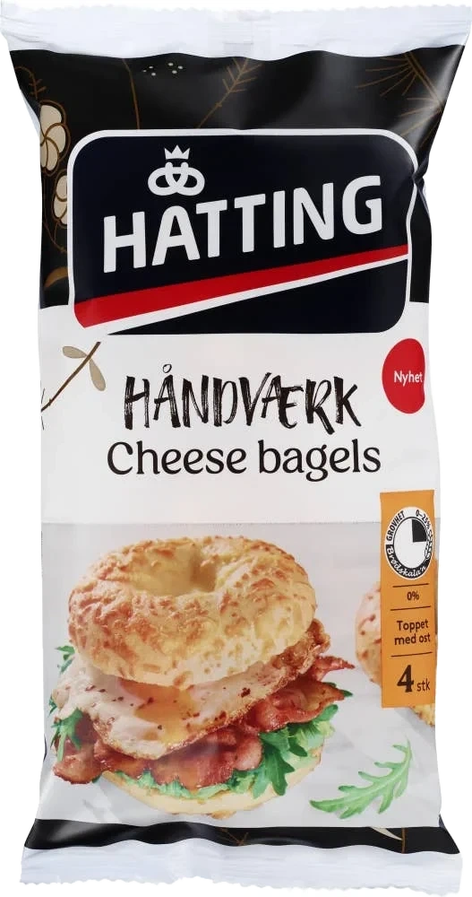 Hatting Cheese bagels