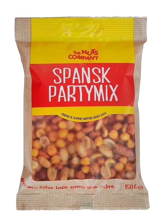 Spansk party mix 150g