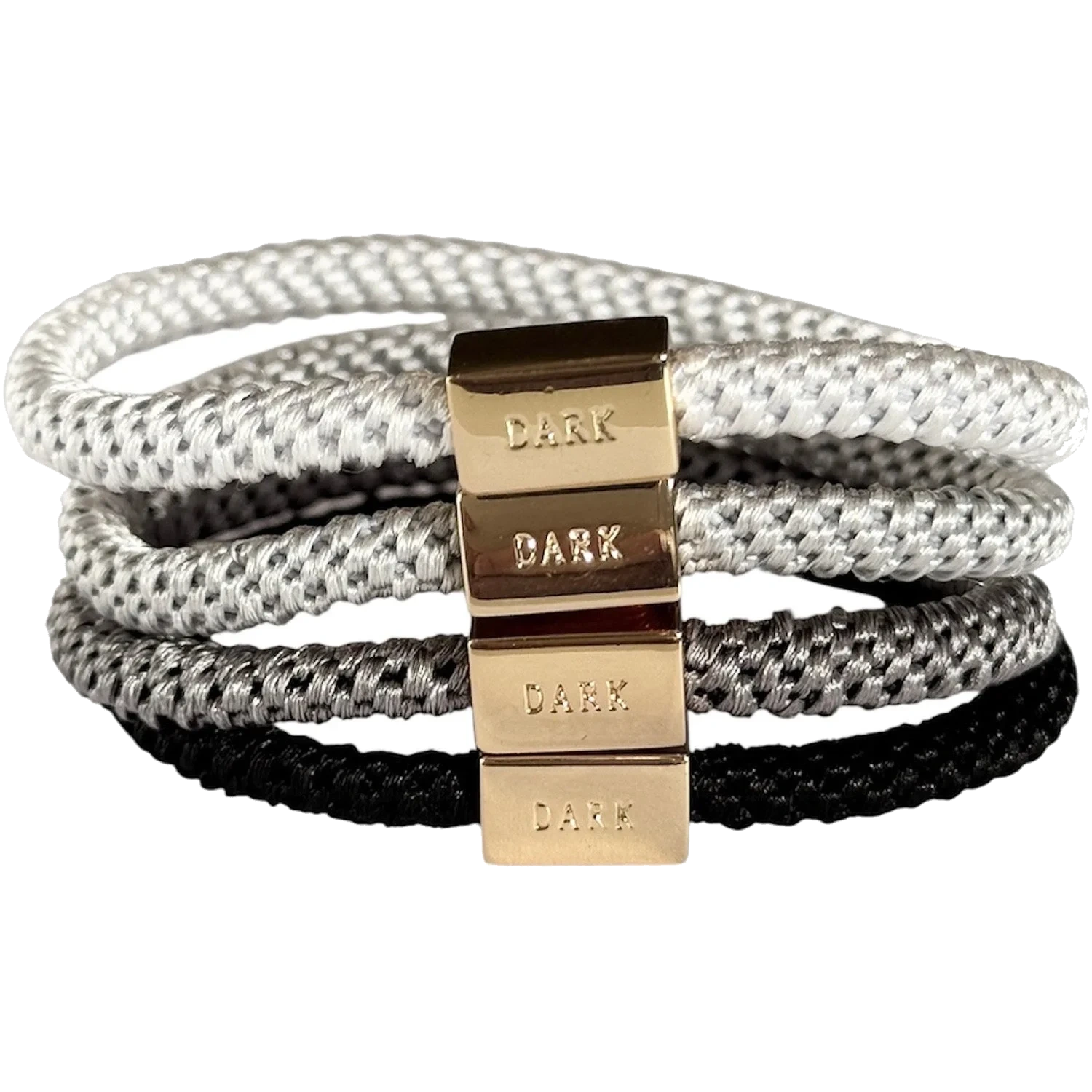 Dark Fat Hair Ties Thin Combo