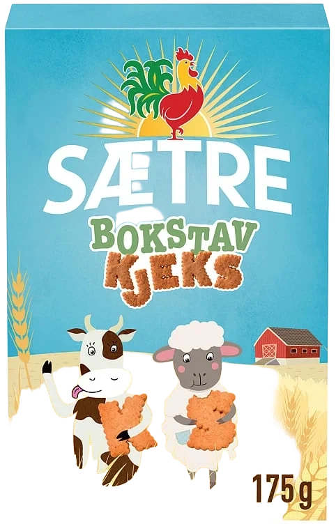 Bokstavkjeks Orginal 175g