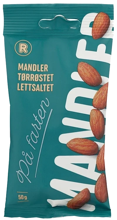 Mandler saltet og ristet   50g