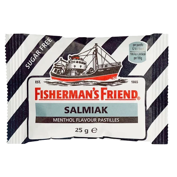 Salmiak Sugar Free Halstabletter