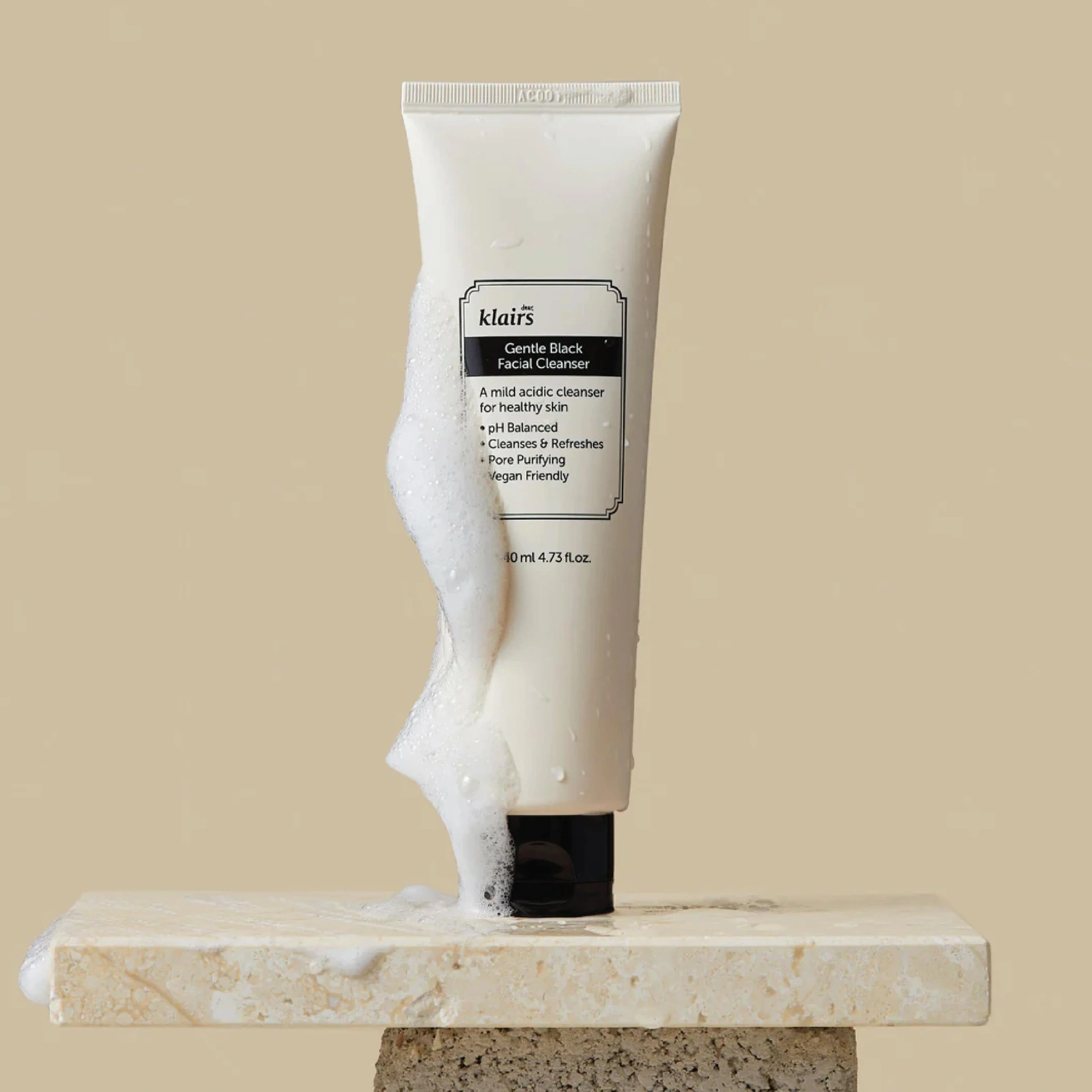 Gentle Black Facial Cleanser