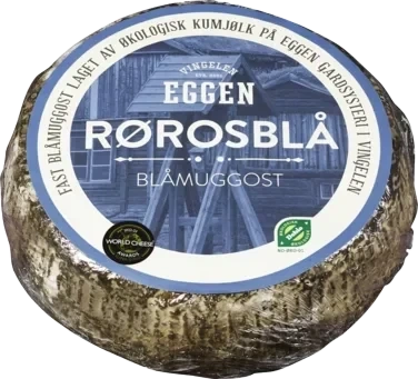 Rørosblå økol. hel fast blåmuggost  ca2kg  kg