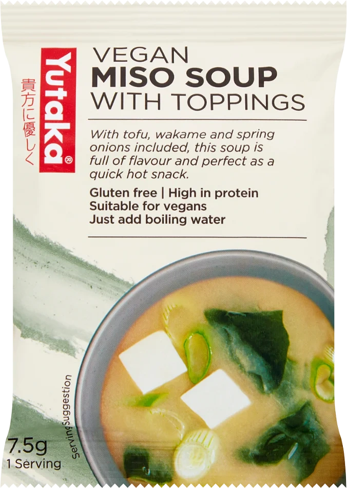 Yutaka Miso Suppe Vegansk 7,5g