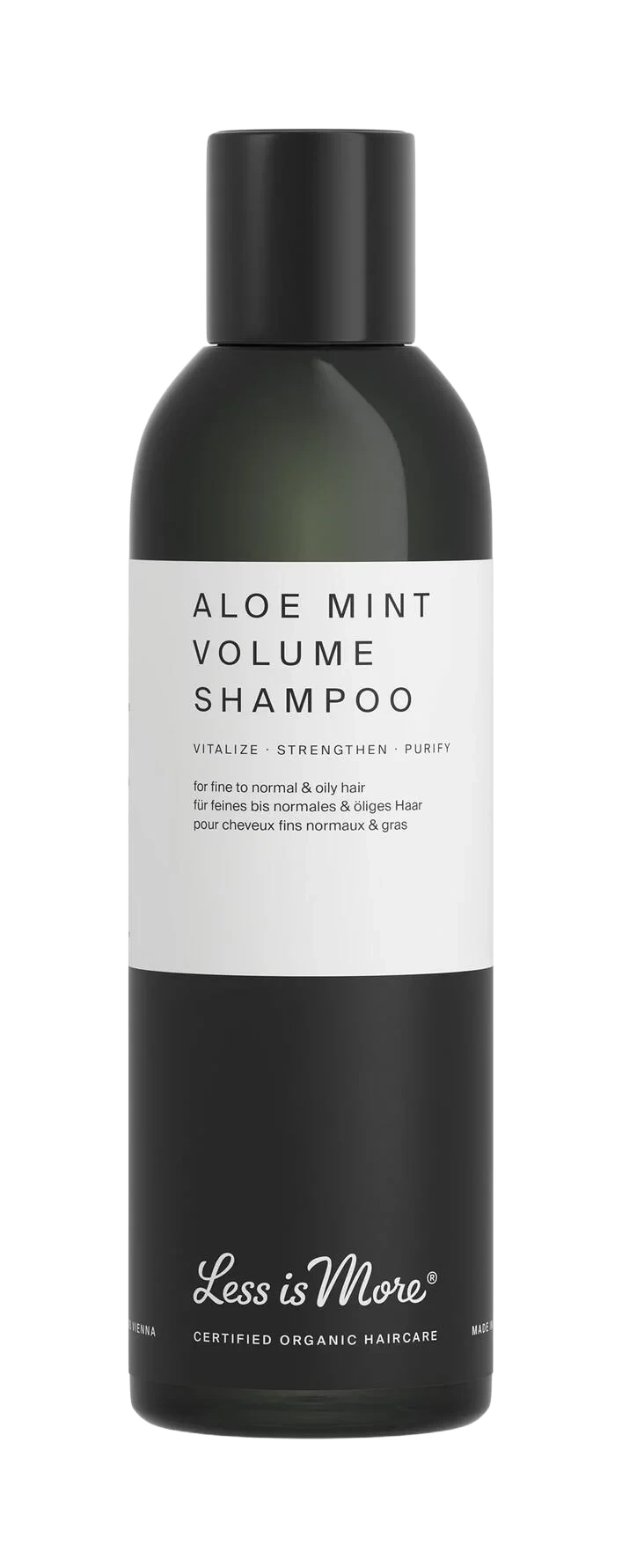Less Is More Organic Aloe Mint Volume Shampoo 200 ml