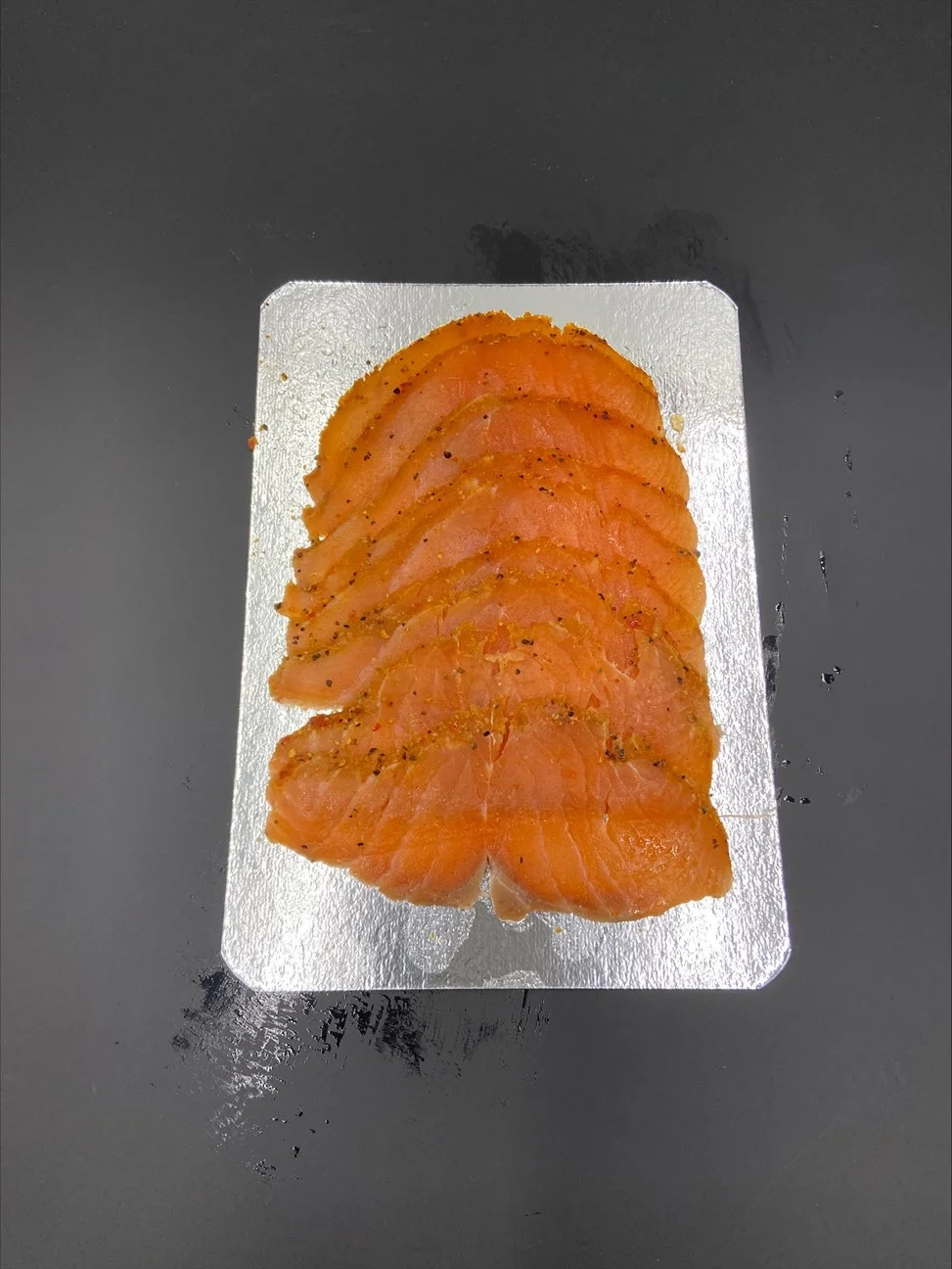 Kallrökt Lax skivad Citronpeppar