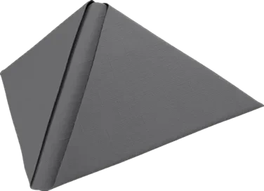 Serviett dunilin 40cm granite grey   45stk