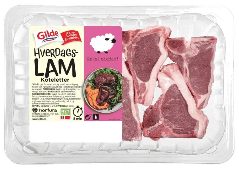 Gilde Hverdagslam Kotelett ca 400g