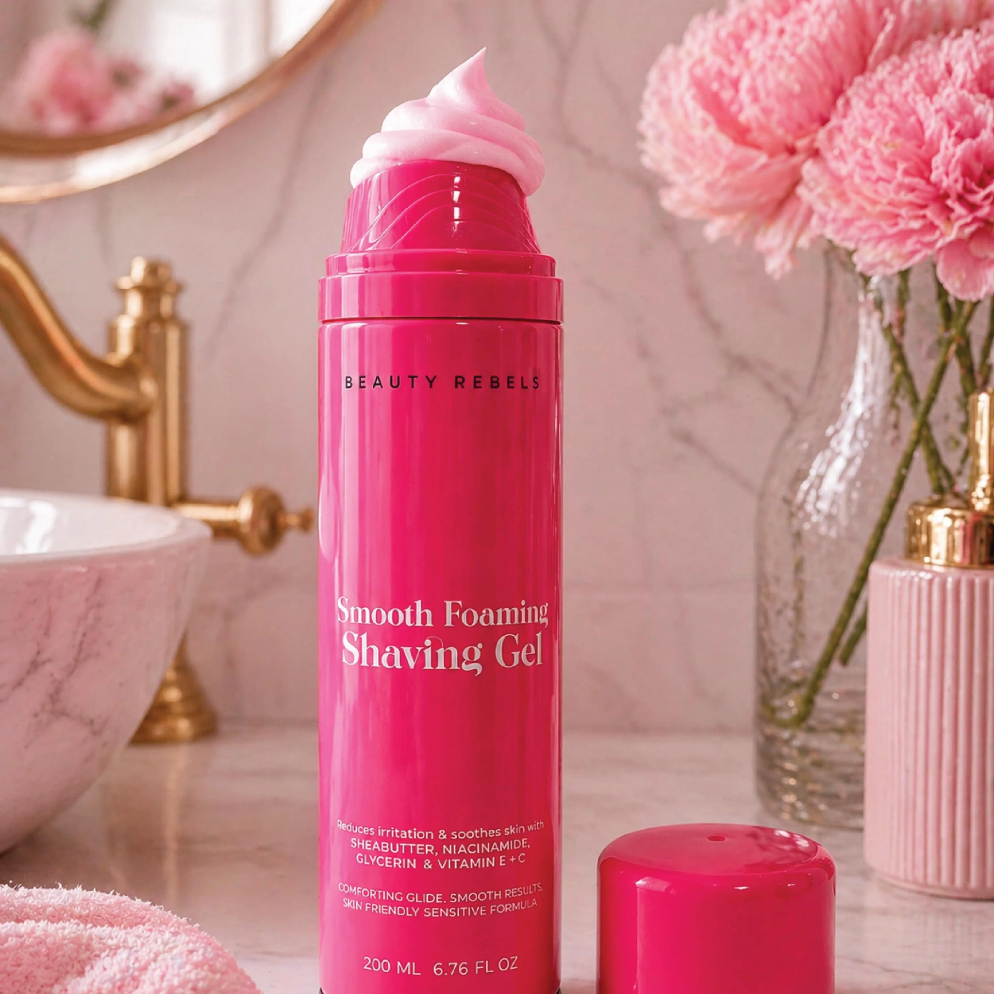 Beauty Rebels Smooth Shaving Foam, 200 ml