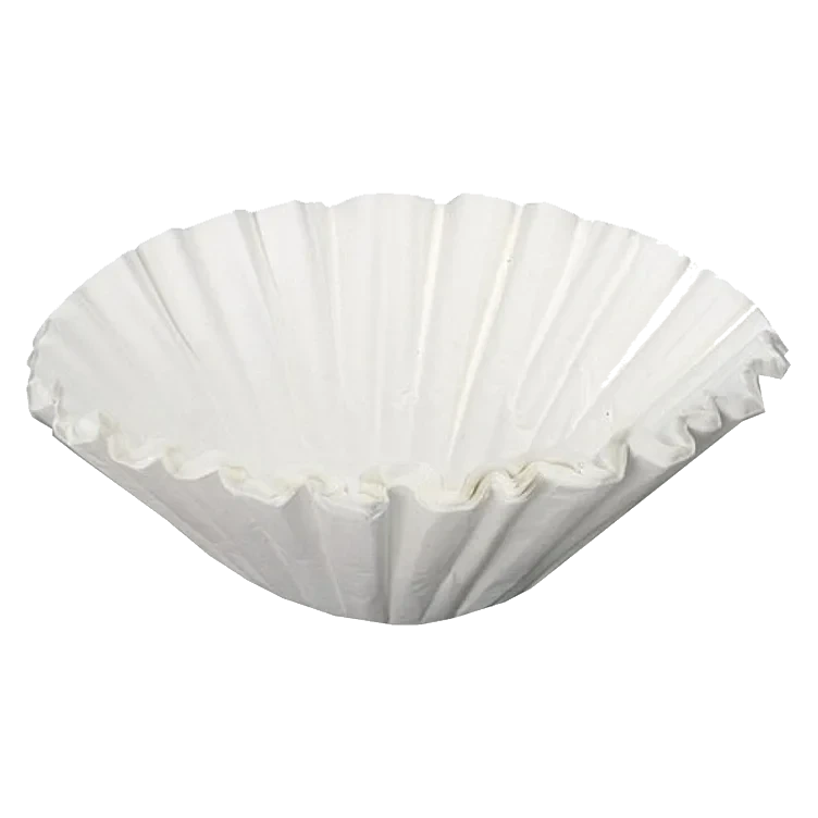 Kaffefilter runde blonde til 2,2l termotr.   1000stk