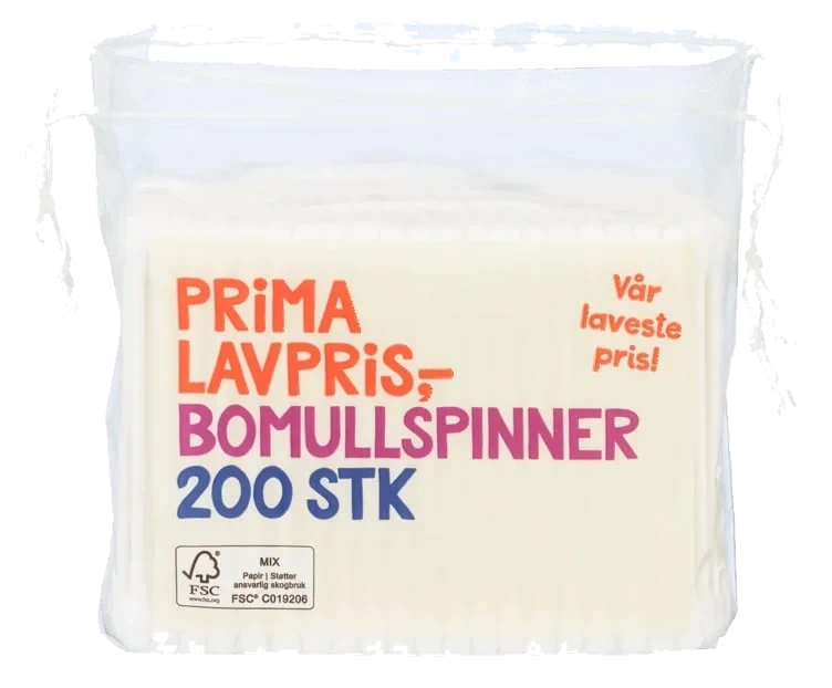 Bommullspinner  200stk