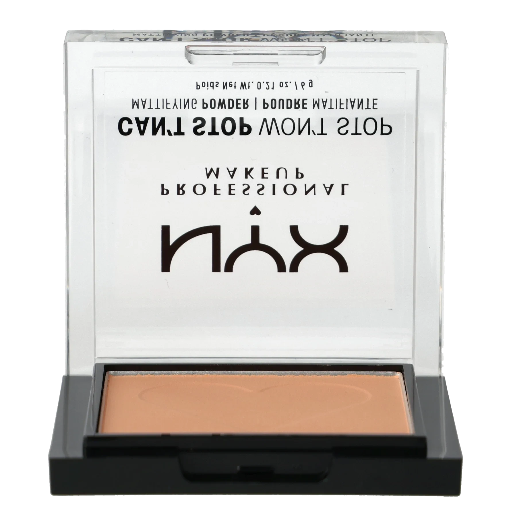 NYX PROFESSIONAL MAKEUP Can't Stop Won't Stop Mattifying Powder 13 Bright Peach