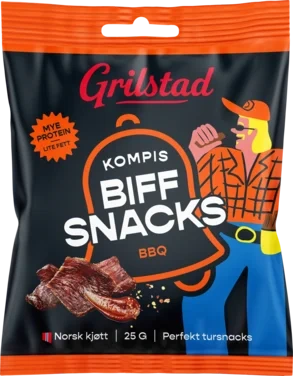 Grilstad Kompis Biffsnacks Bbq