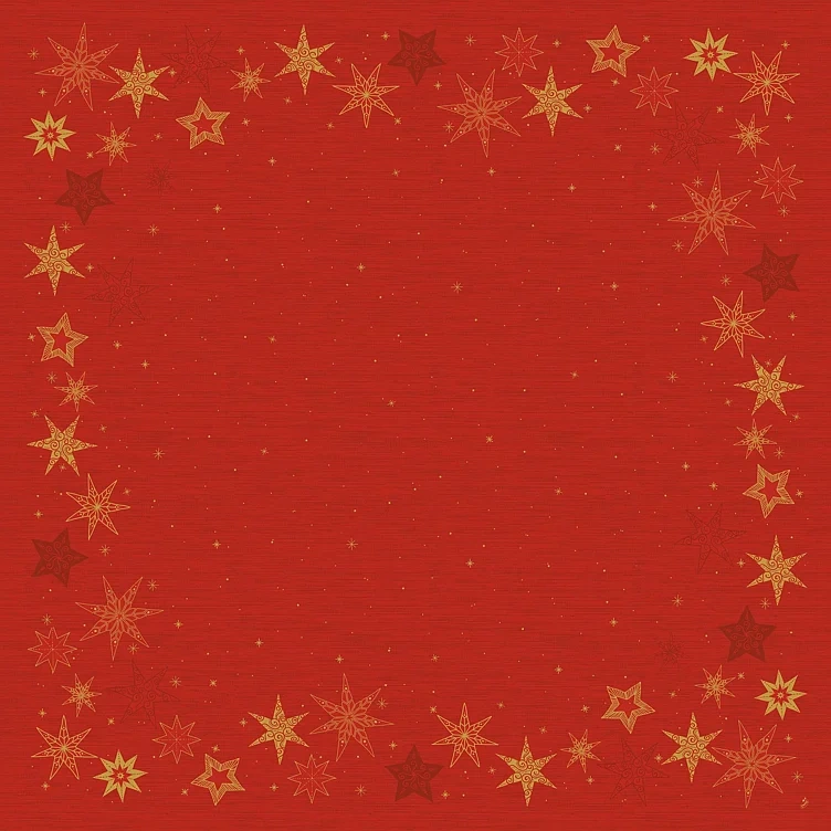 Duk dunicel 84x84cm star stories red   20stk