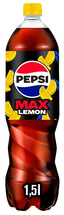 Pepsi Max Lemon 1,5l flaske