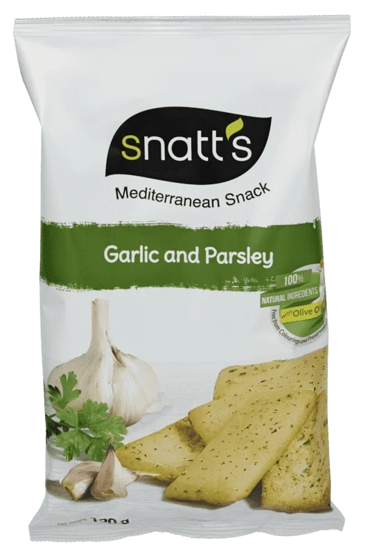 Snatt's Brødsnacks med Hvitløk og Persille 120g