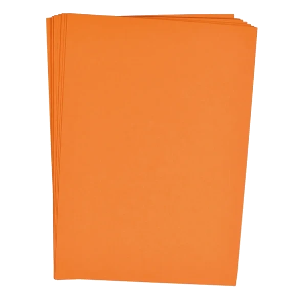 Oransje A4 Papir 180 G 25 Stk