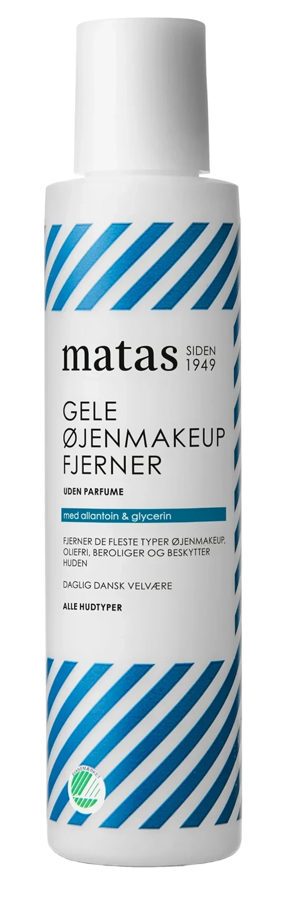 Matas Striber Eye Makeup Remover Gel For All Skin Types Fragrance Free 125 ml