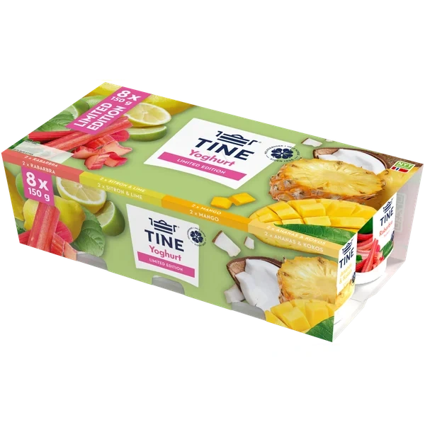Tine Yoghurt Sesong Vår/sommer 8x150g