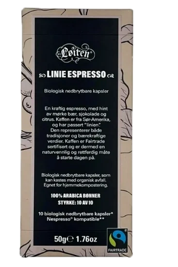 Løiten Linie Espresso 10stk