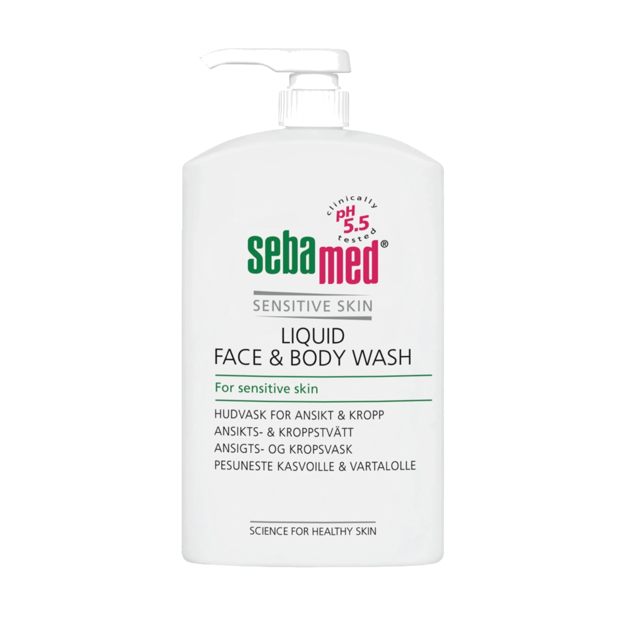 SebaMed Liquid Face & Body Wash, 1000 ml