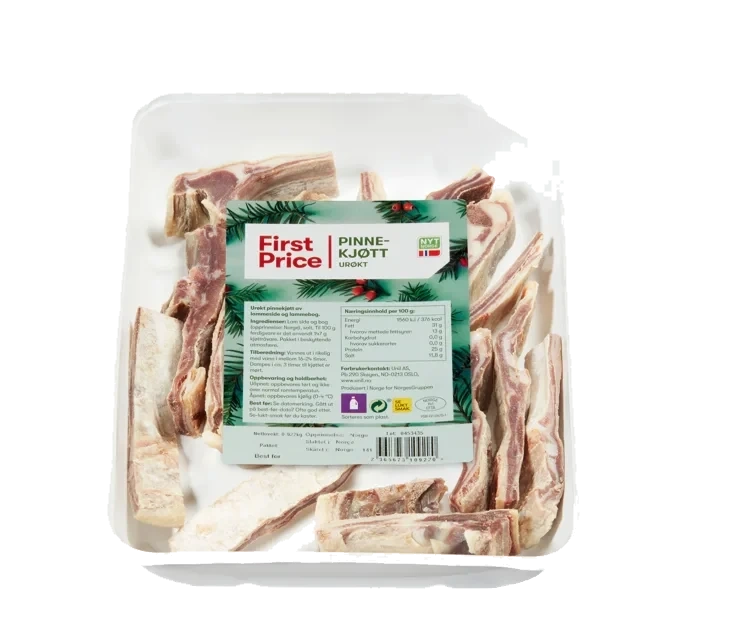 Pinnekjøtt Lam Urøkt Ca1kg First Price