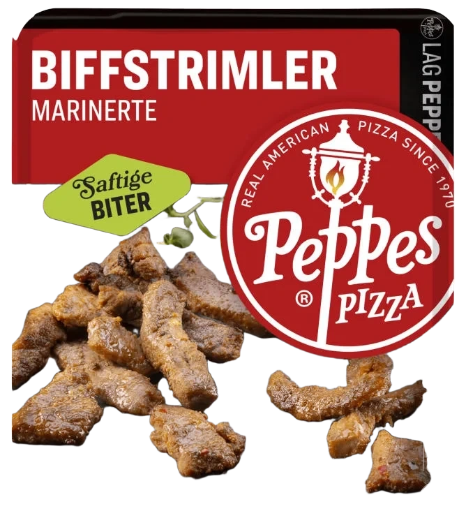 Biffstrimler 100g Peppes