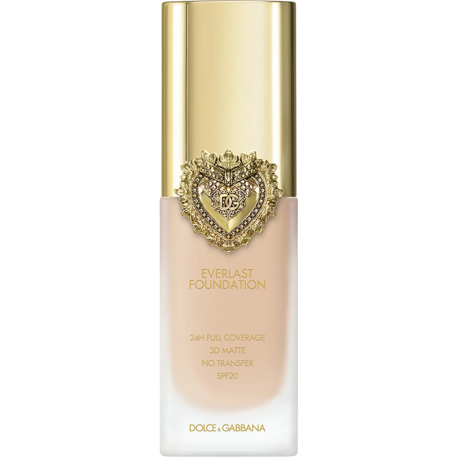 Dolce & Gabbana Everlast Foundation 24H Full Coverage 3D Matte No Transfer SPF20 7N Light