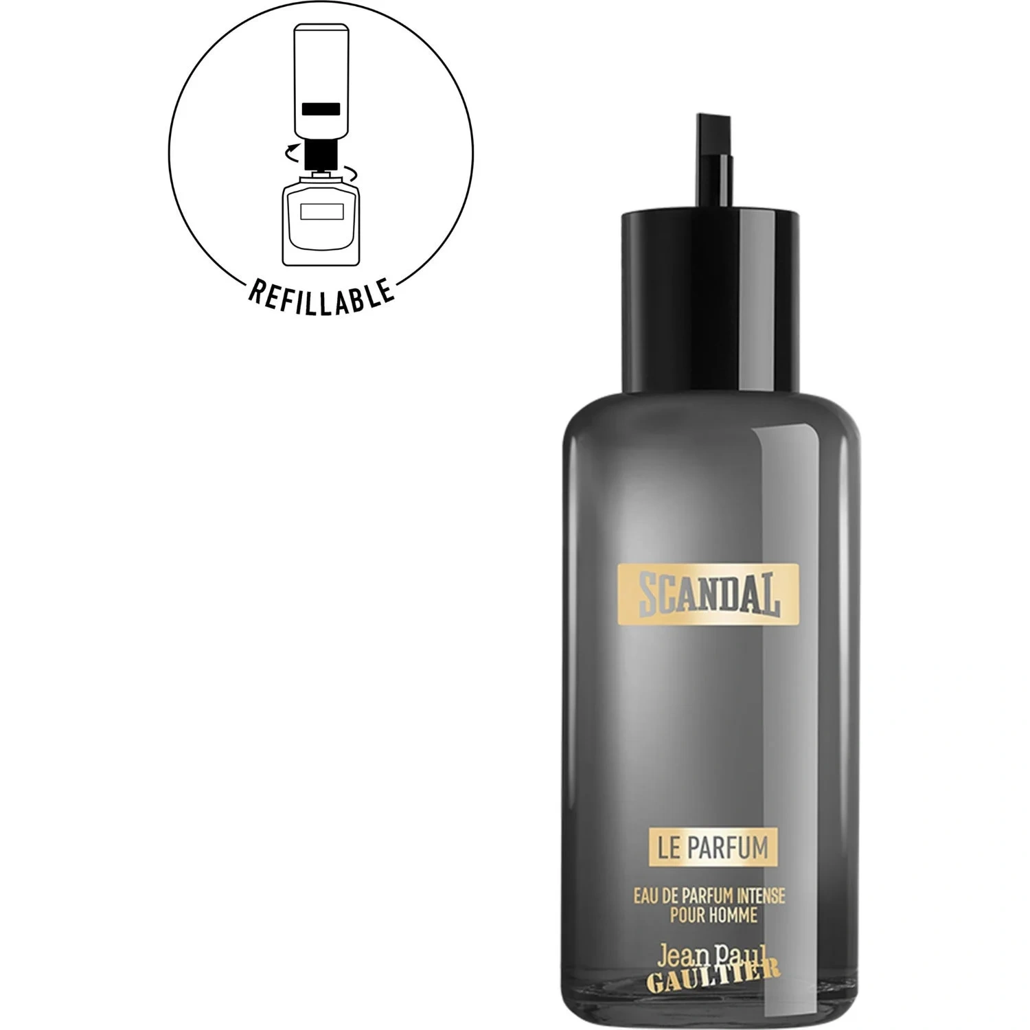 Jean Paul Gaultier Scandal Le Parfum Pour Homme 200 ml, Refill