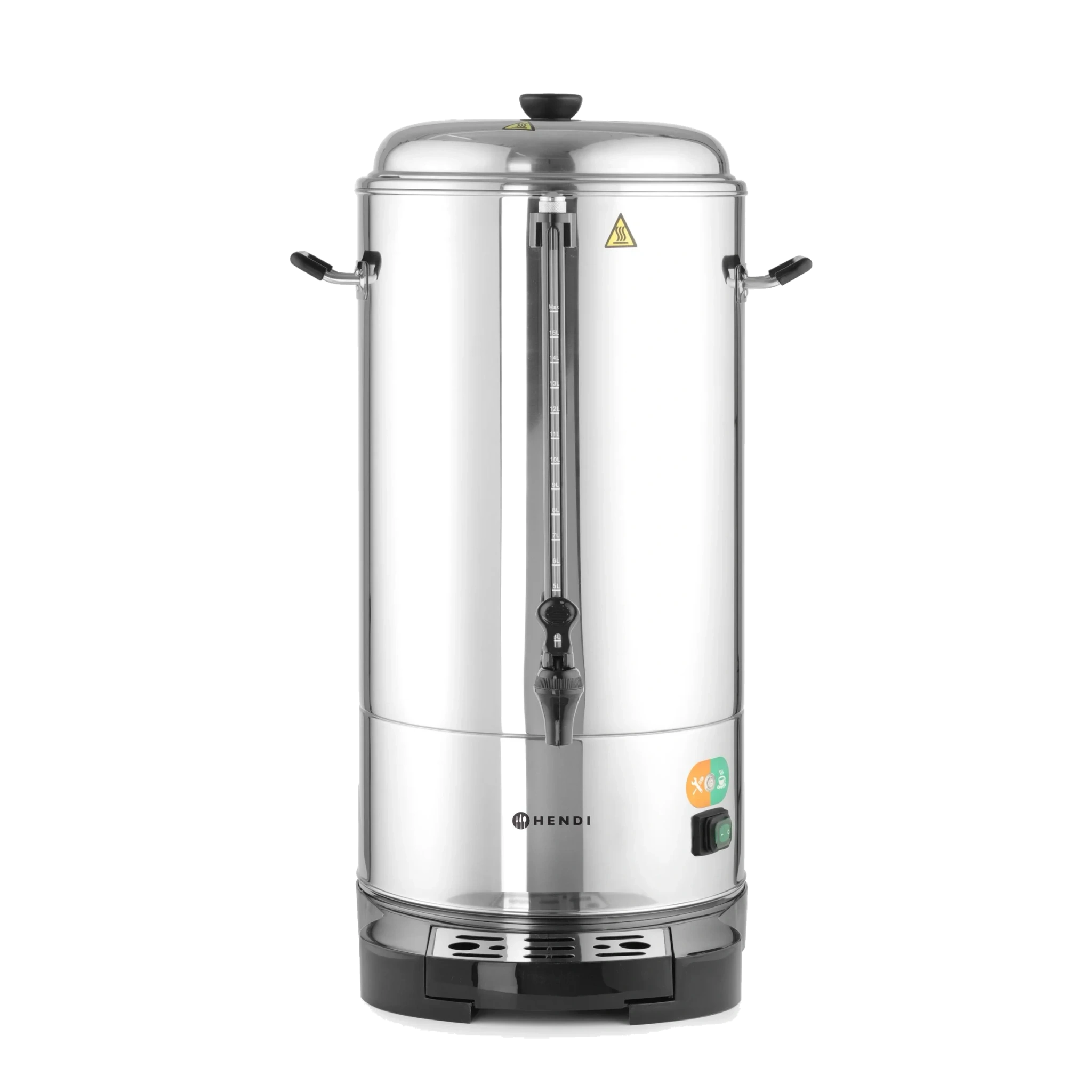 Perkolator dubbelväggig