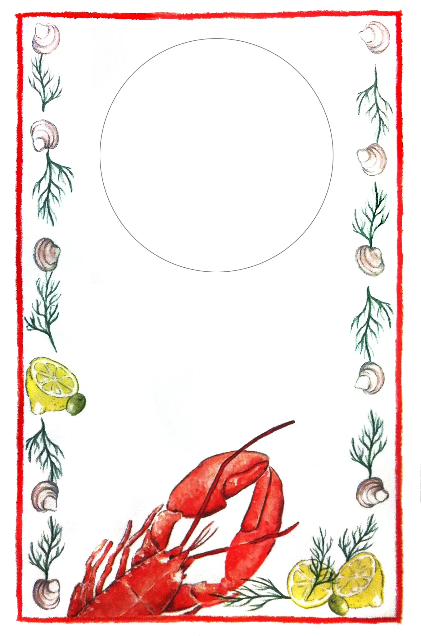 Dunicel® Lätzchen Lobster