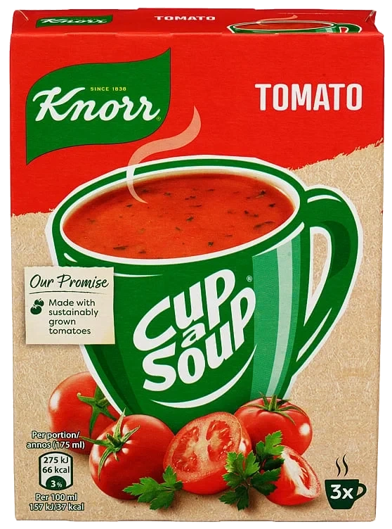 Knorr cup a soup tomat    3pk
