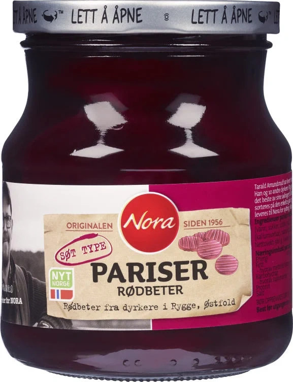 Pariserrødbeter  580g