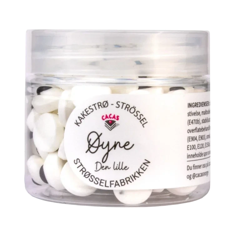 Kakestrø Øyne 50g Cacas