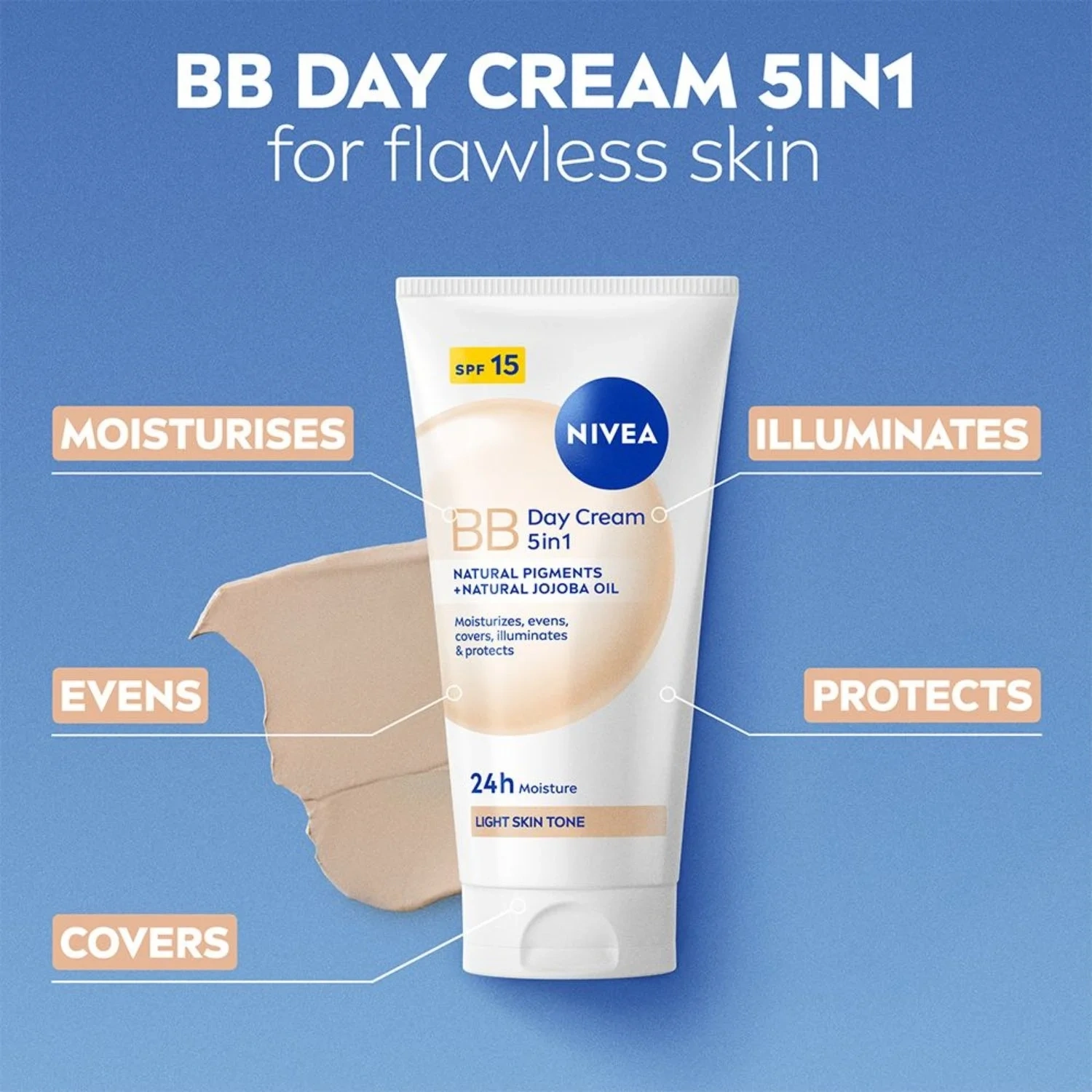 BB Tinted Moisturiser SPF 15 Light