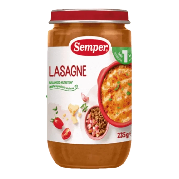 Lasagne 1 År 235g Semper