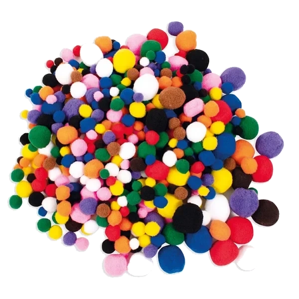 Pompoms Ulike Farger