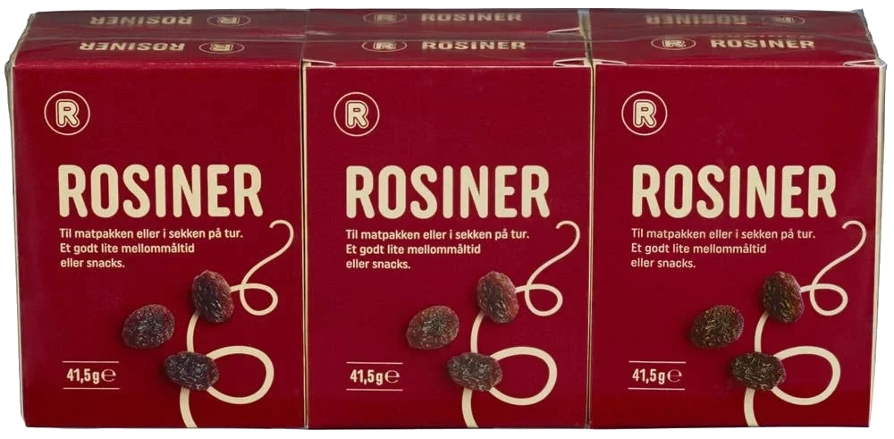 Rosiner 6pk, 249 g