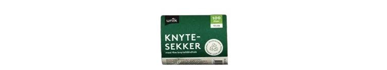 Knytesekk 100l 10stk Unik