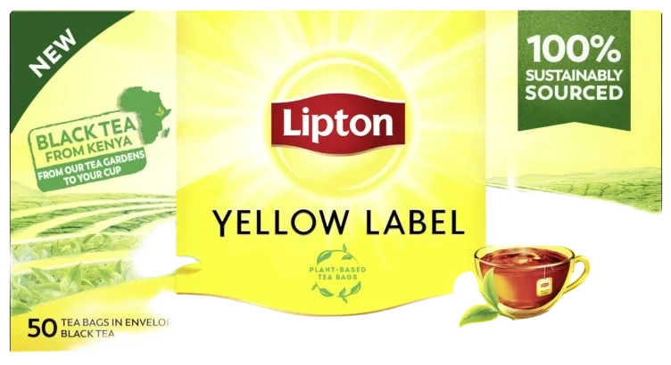 Yellow Label Tea 50pos Lipton