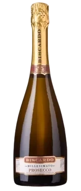 Biscardo Prosecco E. Dry White Label