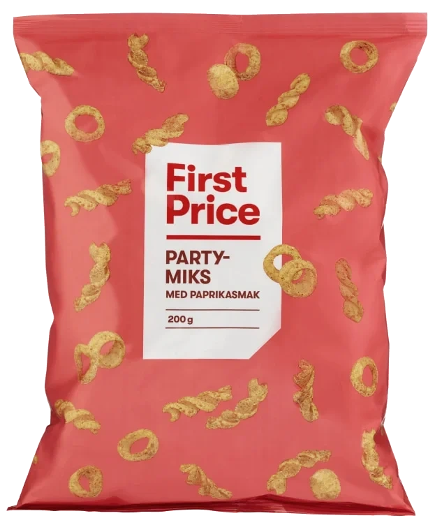 Partymix Paprika 200g First Price