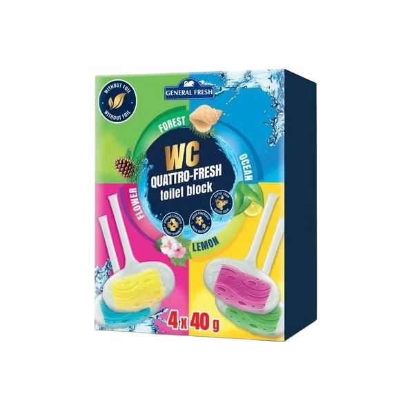 WC Blokk Quattro Fresh - 4pk