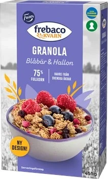 Granola Blåbär & Hallon