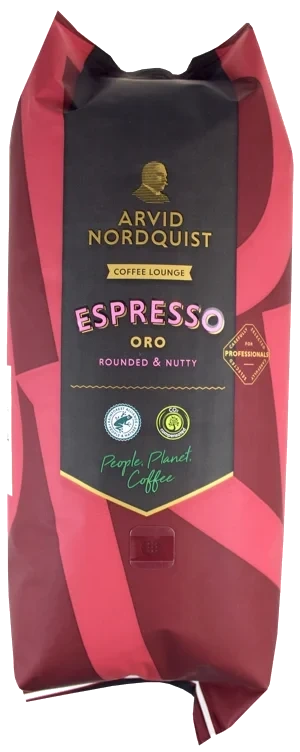 Arvid Nordquist Oro Generoso Espresso Kaffe Hele Bønner 1000g