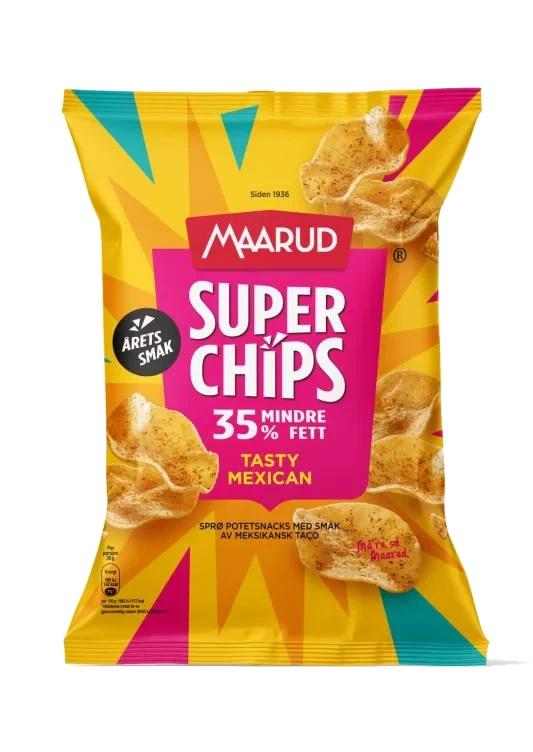 Superchips Tasty Mexican 140g Maarud