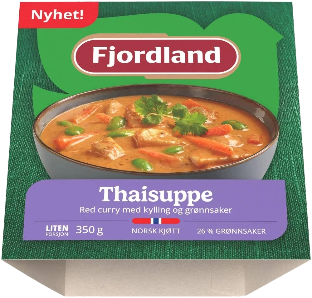 Fjordland Thaisuppe